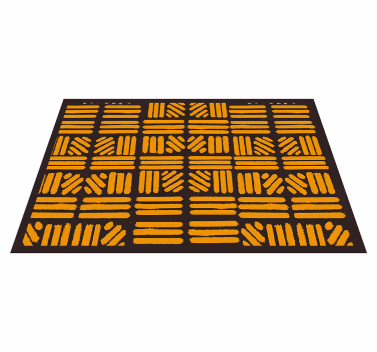 Textured placemats with a textured patterned surface - TenStickers