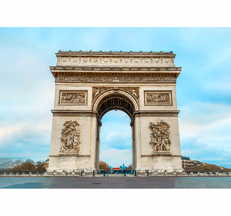 Paris wall mural iconic paris landmark - TenStickers