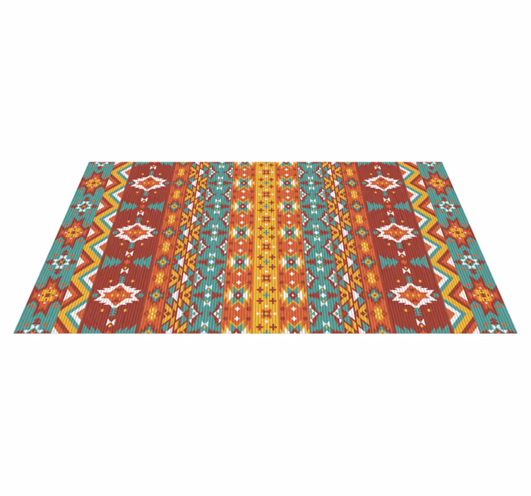 Ethnic pattern ethnic rug - TenStickers