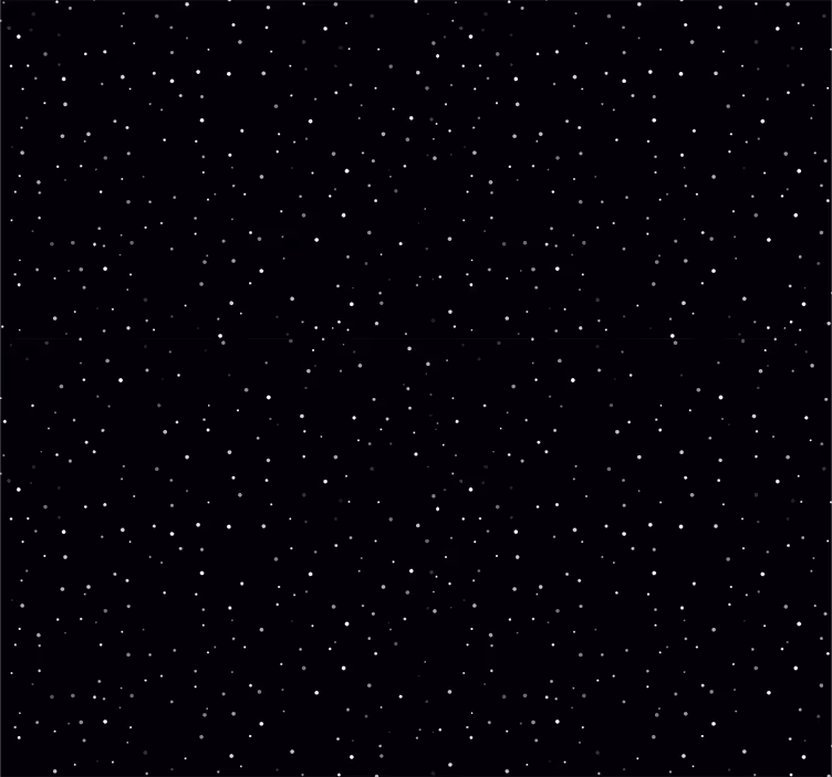 Starry Night Space star wallpaper - TenStickers