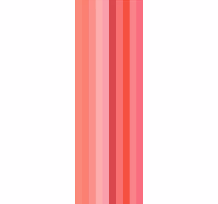Gradient Stripes wallpaper horizontal stripes - TenStickers