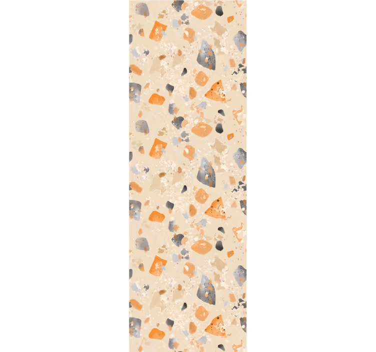 Geometric Stone Patterns textured wallpaper - TenStickers