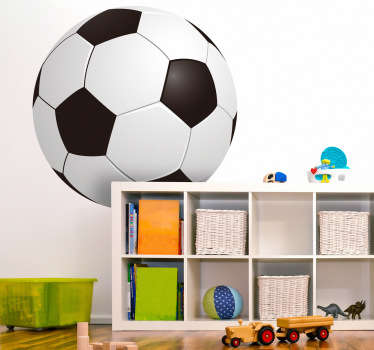 Kids 3D Football Sticker