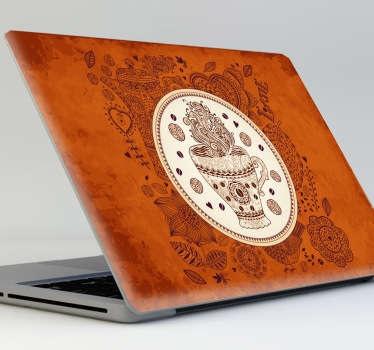 Decorative Coffee Laptop Sticker