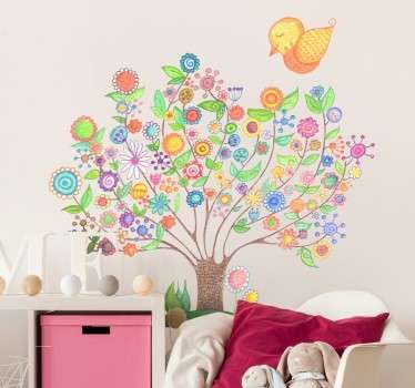 Kids Spring Tree Wall Sticker