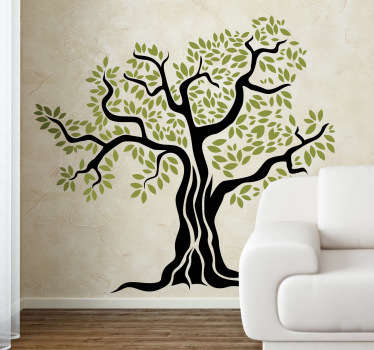 Old Olive Tree Wall Sticker