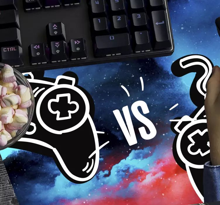 Gaming mouse pad versus gaming controllers - TenStickers
