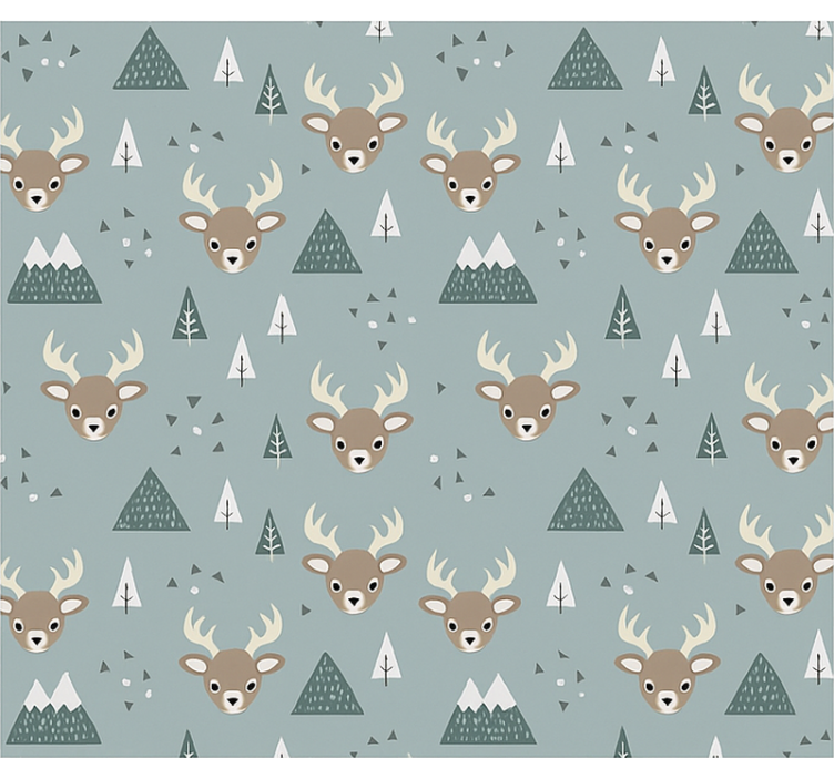 Nordic dear design blind children - TenStickers