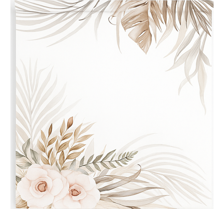 Boho graceful flowers blind children - TenStickers