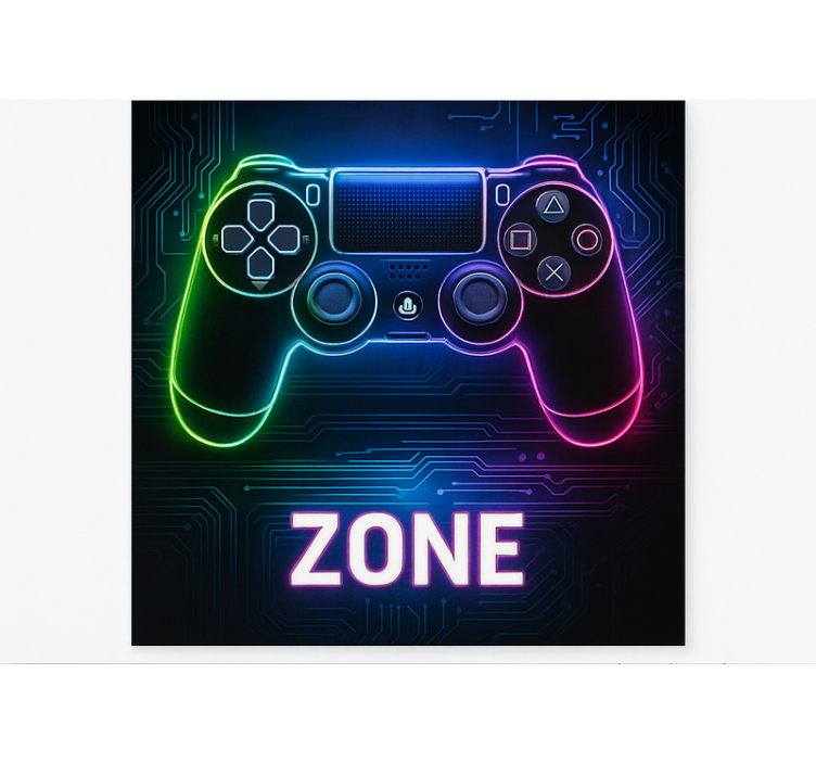 Game console zone  blind geek - TenStickers