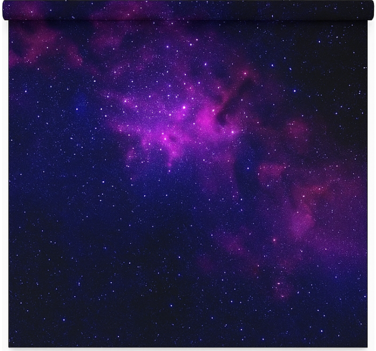 purple galaxy star blind teens - TenStickers