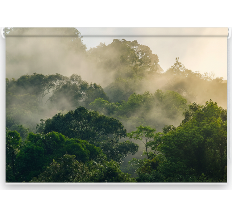 Tree blind lush jungle canopy - TenStickers