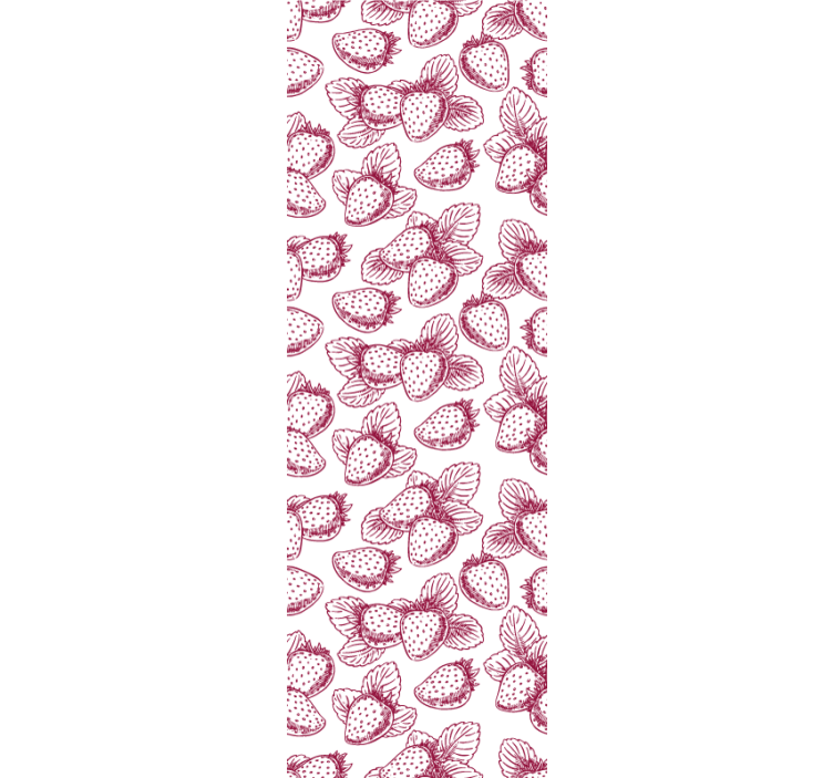 Blind kitchen strawberry designs - TenStickers