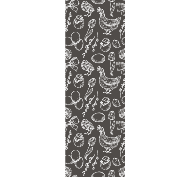 Blind kitchen rustic design - TenStickers