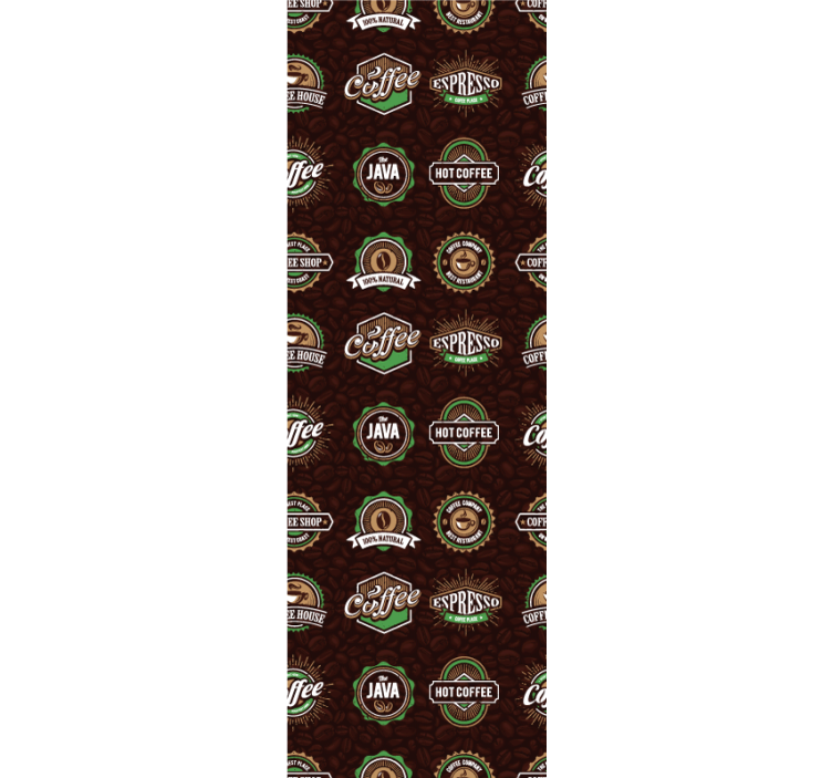 Blind kitchen coffee emblem design - TenStickers