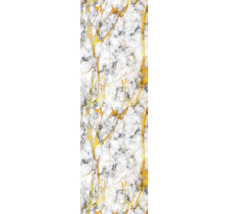 Blind kitchen elegant gray and gold marble - TenStickers
