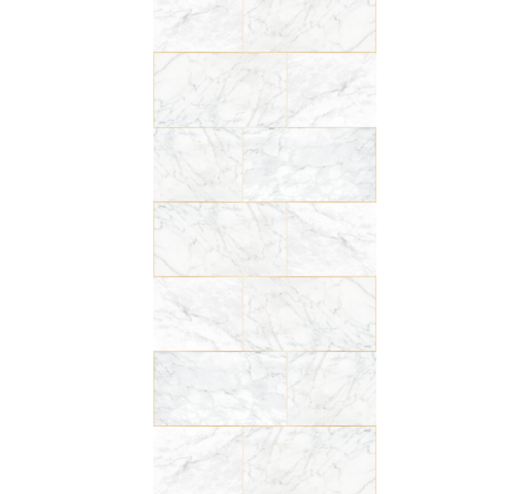 Blind kitchen gray tones gold marble - TenStickers
