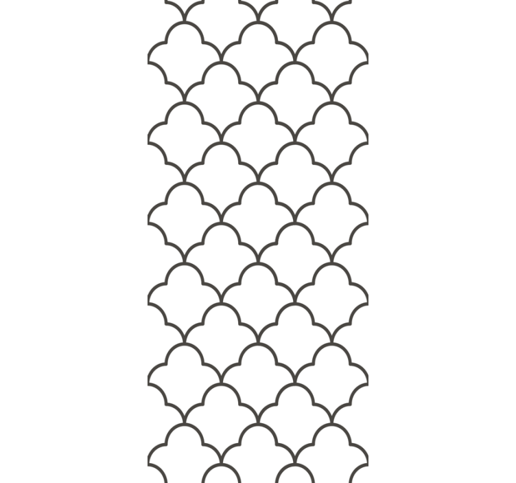 Blind kitchen geometric moroccan design - TenStickers