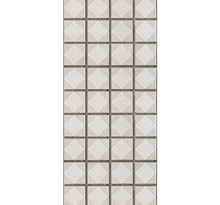 Blind kitchen white minimalistic abstract tiles - TenStickers