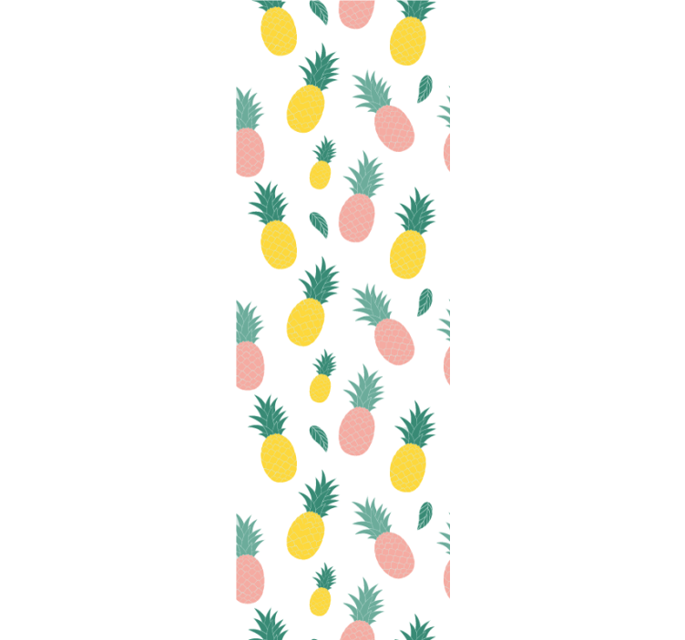 Blind kitchen pineapple pattern fruit design - TenStickers