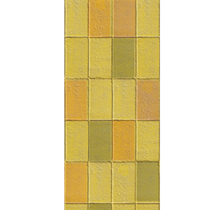 Blind kitchen kawaii style yellow shades - TenStickers