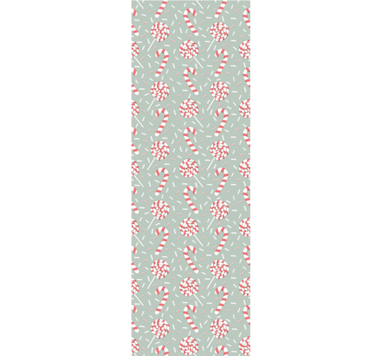 Blind kitchen red christmas candy - TenStickers