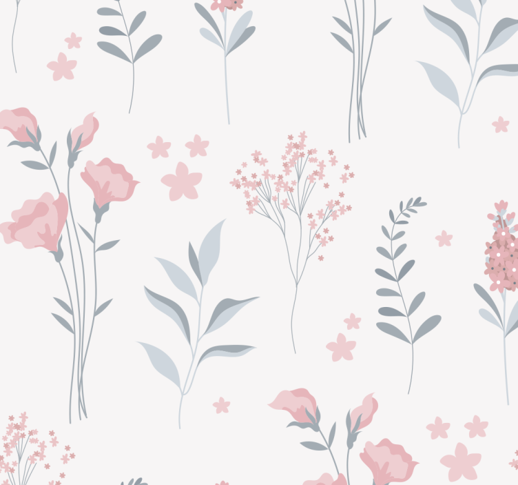 Blind kitchen pink blossom flowers - TenStickers