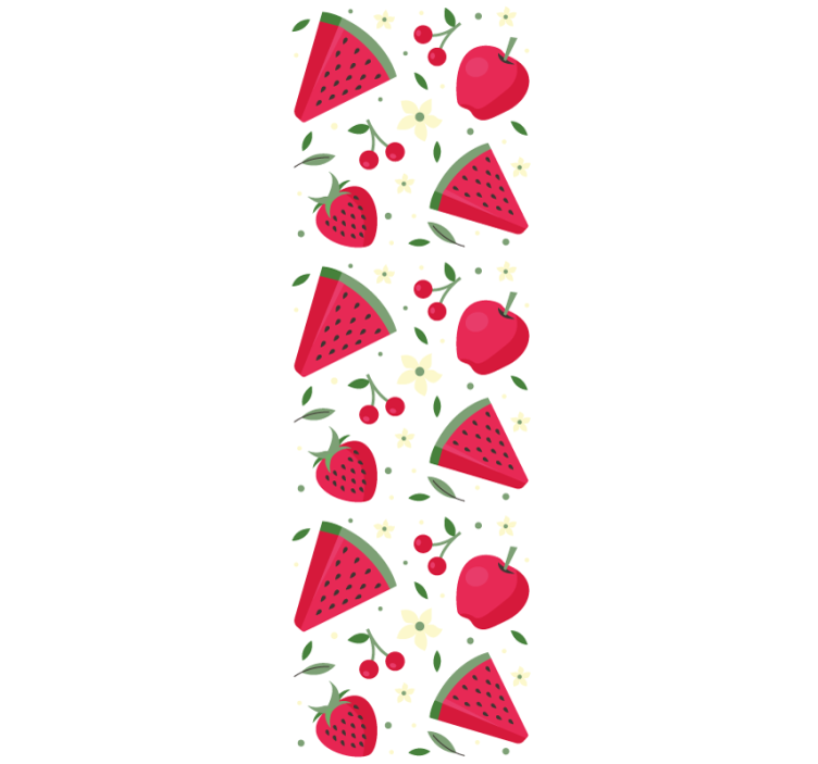 Blind kitchen fruit variety pattern - TenStickers