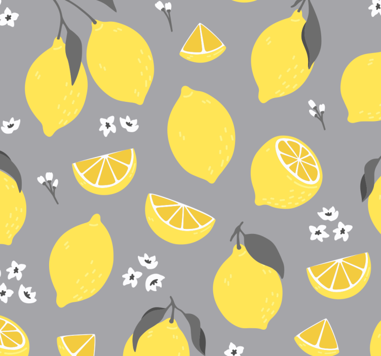 Blind kitchen tropical lemon scented candle - TenStickers