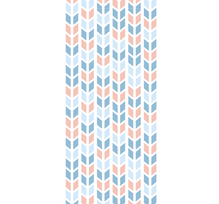 Blind kitchen nordic style vertical arrows - TenStickers