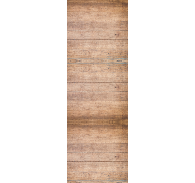 Dining room blind horizontal rustic wood - TenStickers