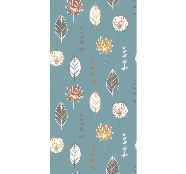 Dining room blind nordic park - TenStickers