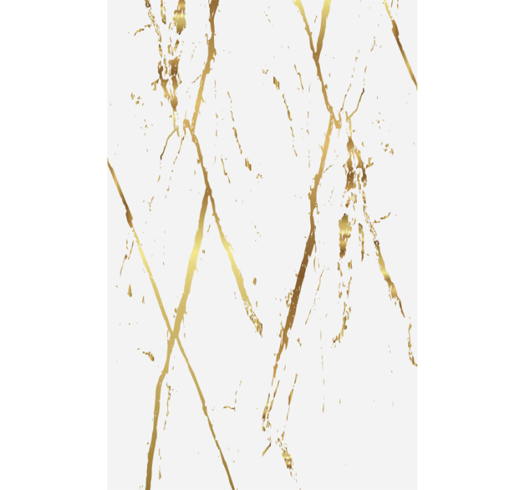Gold marble stripes dining room blind - TenStickers