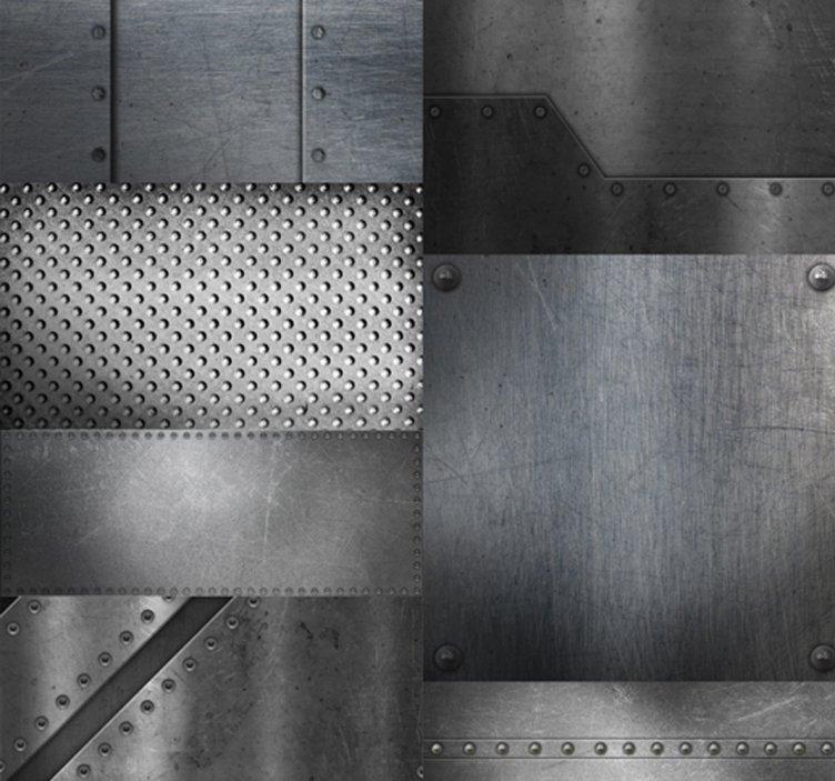 Dining room blind with brass finish - TenStickers