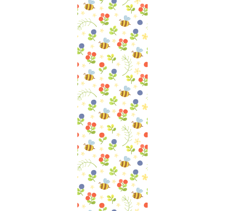 Blind children bee garden design - TenStickers