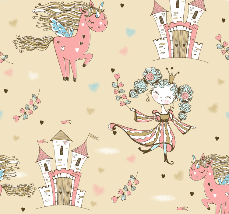 Blind children fairytale unicorns - TenStickers