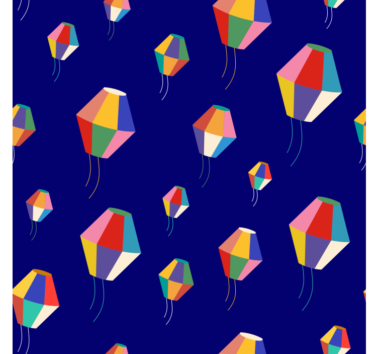 Blind children hot air balloons - TenStickers