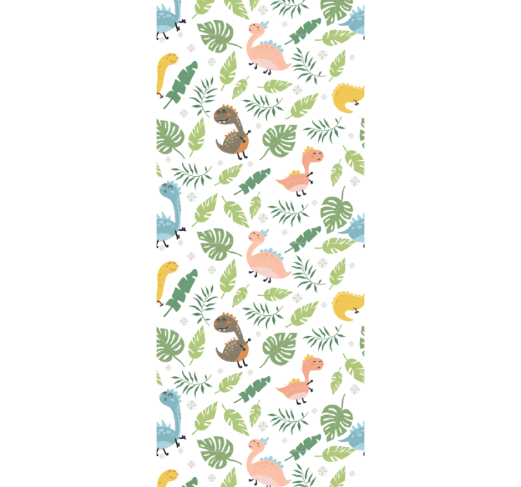 Blind children in a pastel-colored forest - TenStickers