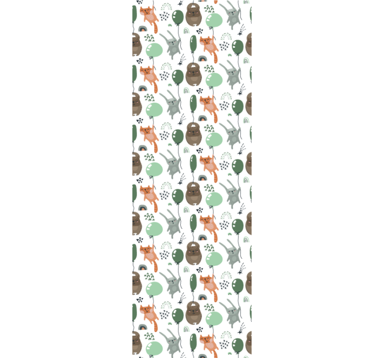 Blind children squirrel bear cute rabbit toys - TenStickers