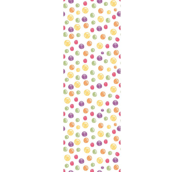 Blind children colorful polka dots pattern - TenStickers
