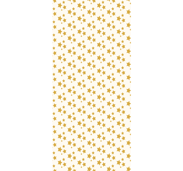 Blind children golden scattered stars - TenStickers