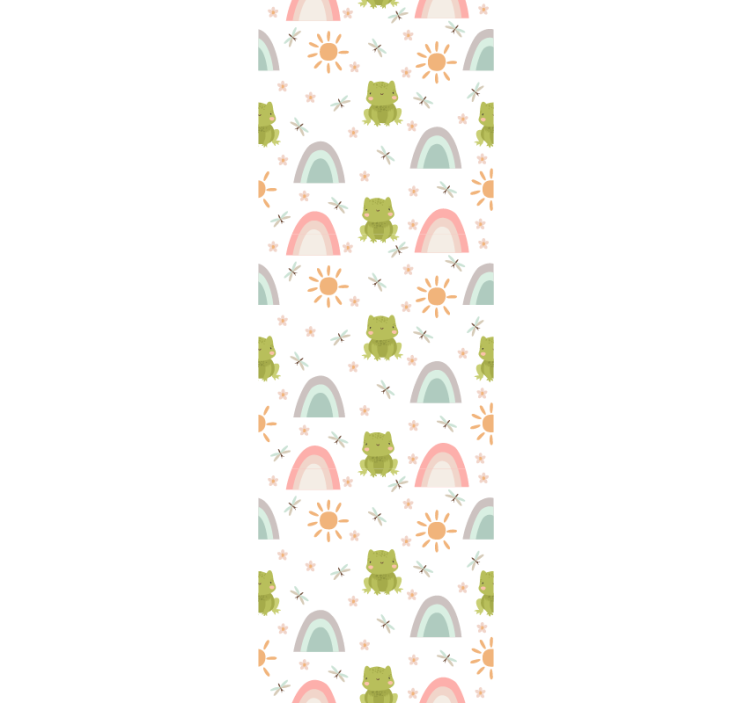 Blind children cute design frog cartoon tropical - TenStickers