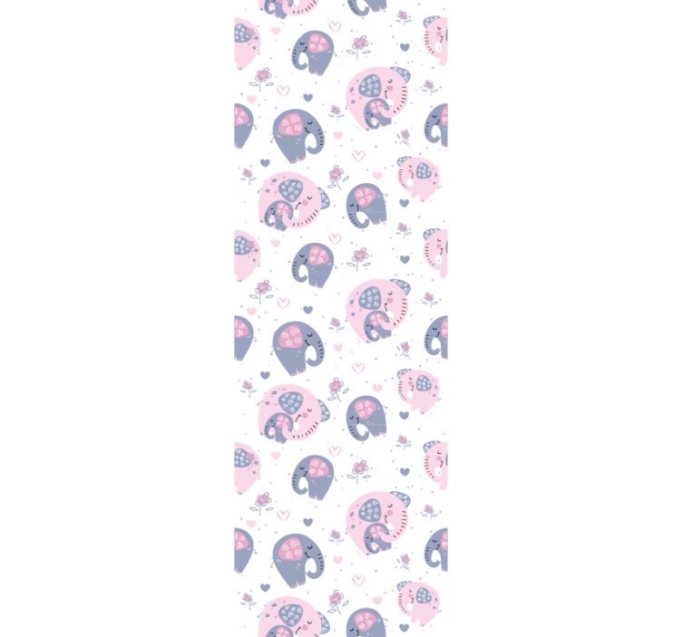 Blind children love adorable pink elephants - TenStickers