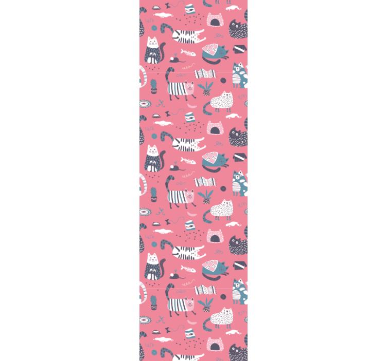 Blind children nordic kittens - TenStickers