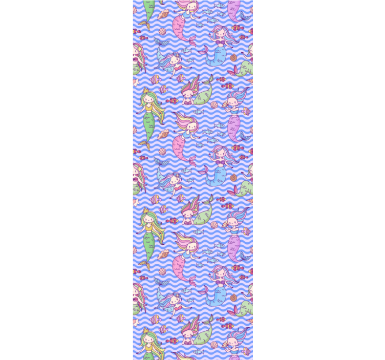 Blind children mermaids adventure toys - TenStickers