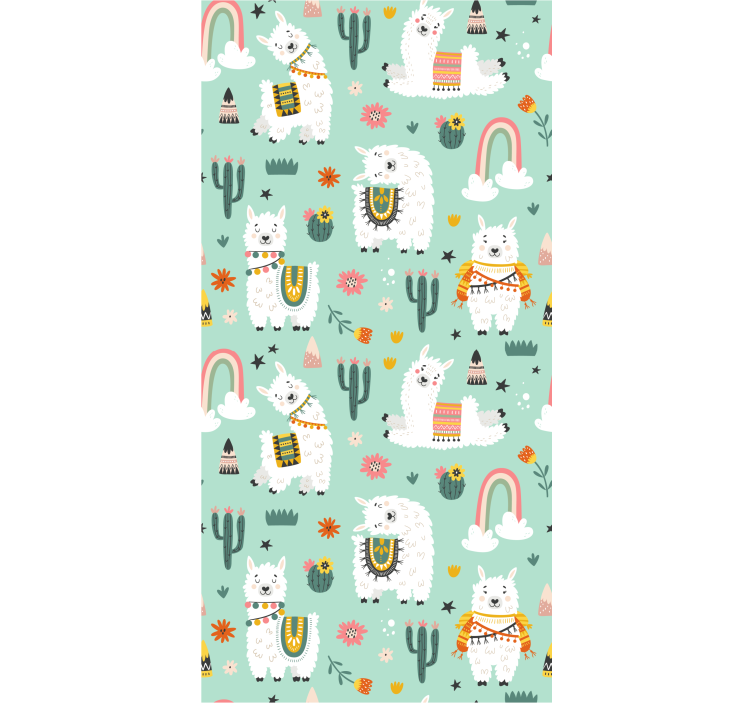 Blind children rainbows and cacti - TenStickers
