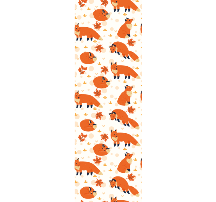 Blind children beautiful foxes - TenStickers