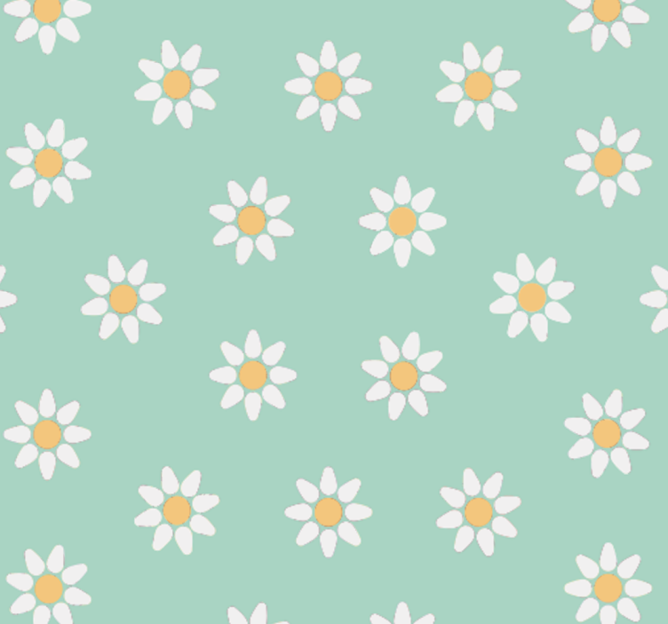 Blind children daisy pattern - TenStickers