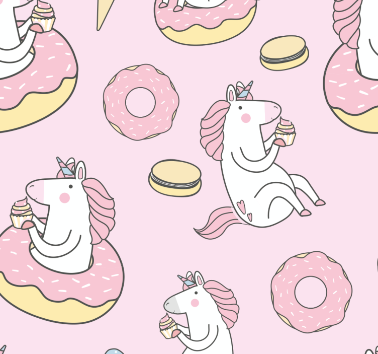Blind children pink unicorn toy - TenStickers