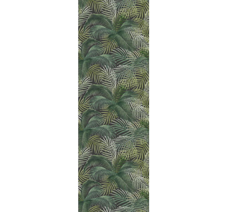 Blind office tropical greenery - TenStickers